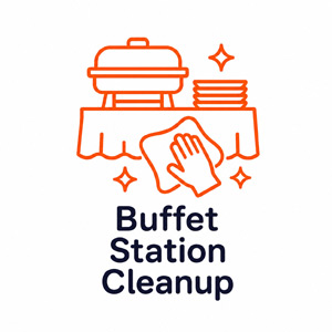 Buffet Station Cleanup
