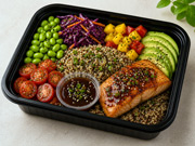 Teriyaki Salmon Bowl