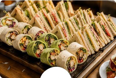 Sandwich and wrap platters